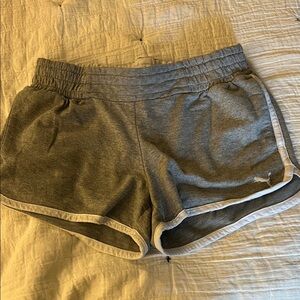 Puma Women's Gray Athletic Shorts